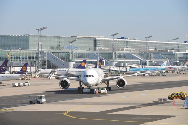Vorfeld Flughafen Frankfurt