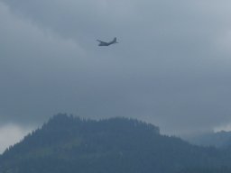 Transall C-160 bei Alpenflug