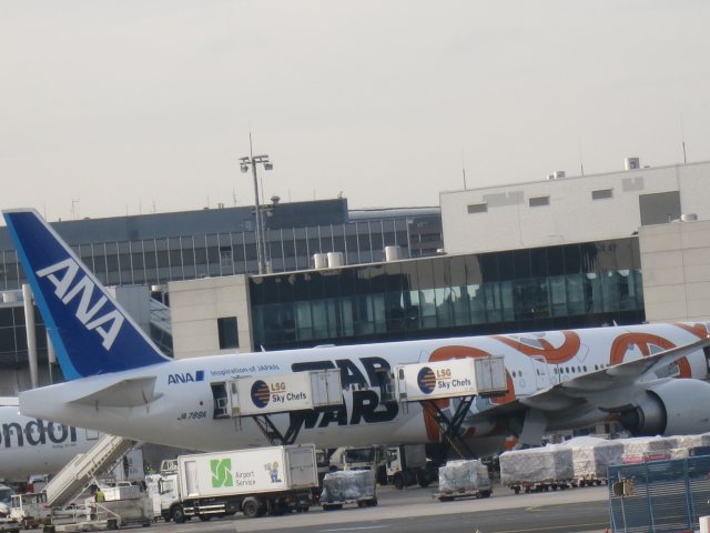 ANA Dreamliner mit Star Wars Lackierung