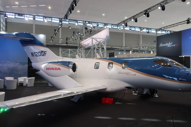 Businessflieger auf der Aero22