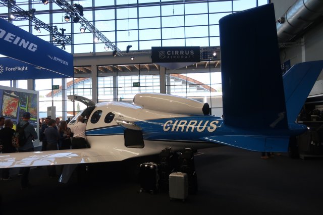 Businessflieger auf der Aero22