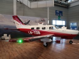 Businessflieger auf der Aero22