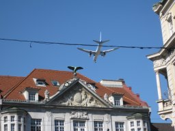 Anflug Flughafen Innsbruck Bild 3