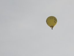 Ballonfahrt in der Herbstsonne