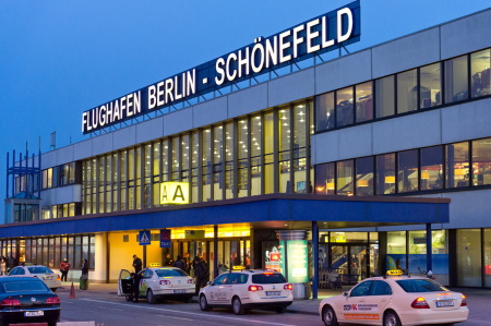 Vorfahrt Flughafen Schönefeld