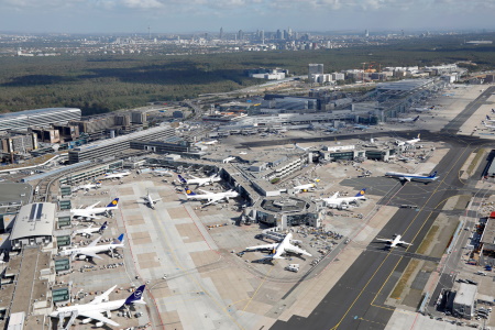 Flughafen Frankfurt: Platz zwei der am besten vernetzten Luftverkehrsdrehkreuzen