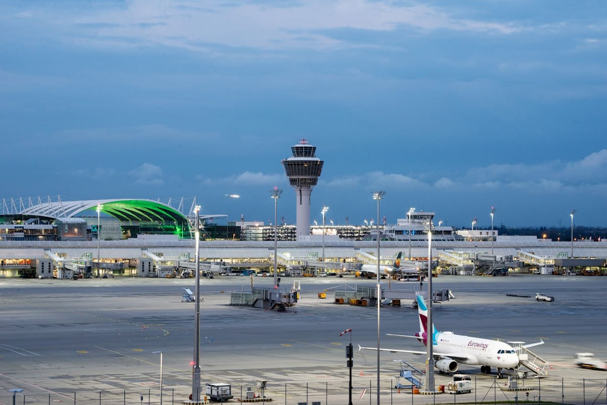 DFS Tower am Flughafen München