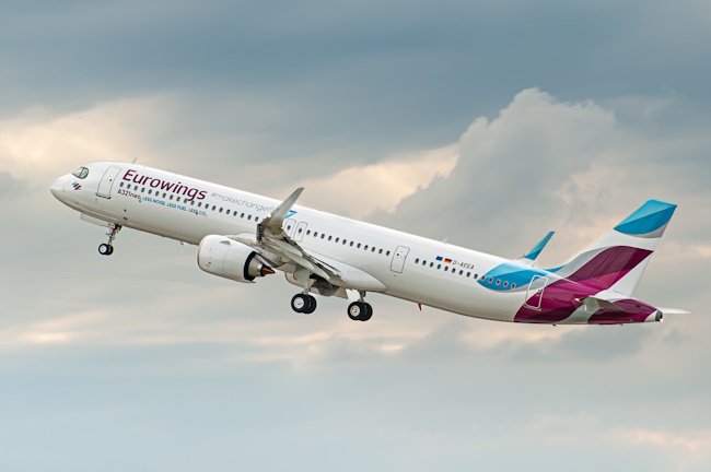 Start A321neo von Eurowings