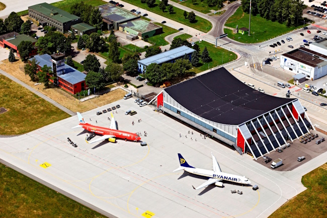 Luftaufnahme Terminal Memmingen