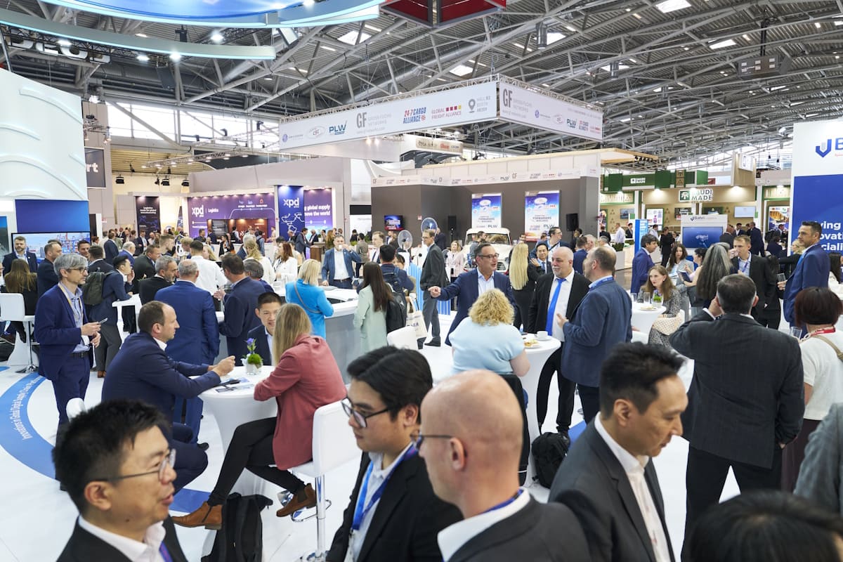 Sicht auf die Teilnehmer der Transport Logistic Americas
