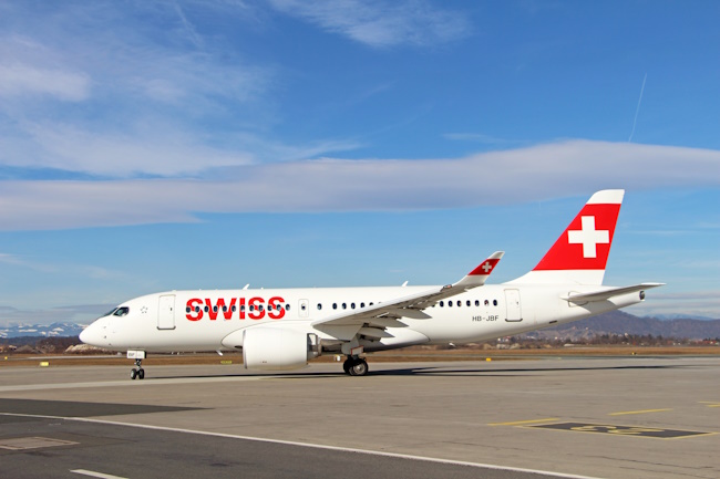 A320-100 von SWISS