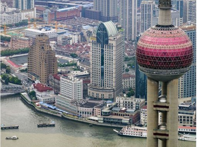 Downtown Shanghai - Bild: Swiss