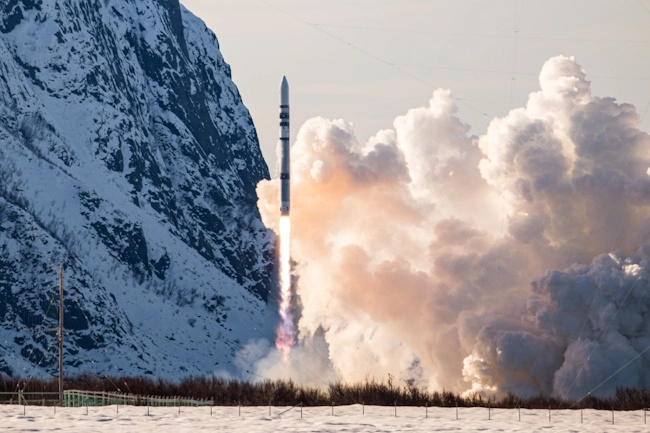 Start Spectrum Rakete