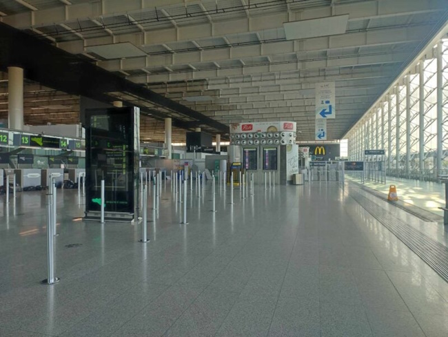 Terminal A des Flughafen Catania