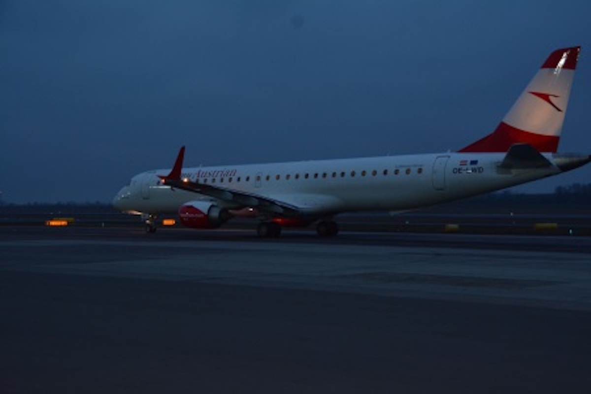 Embraer 195 nach Stuttgart