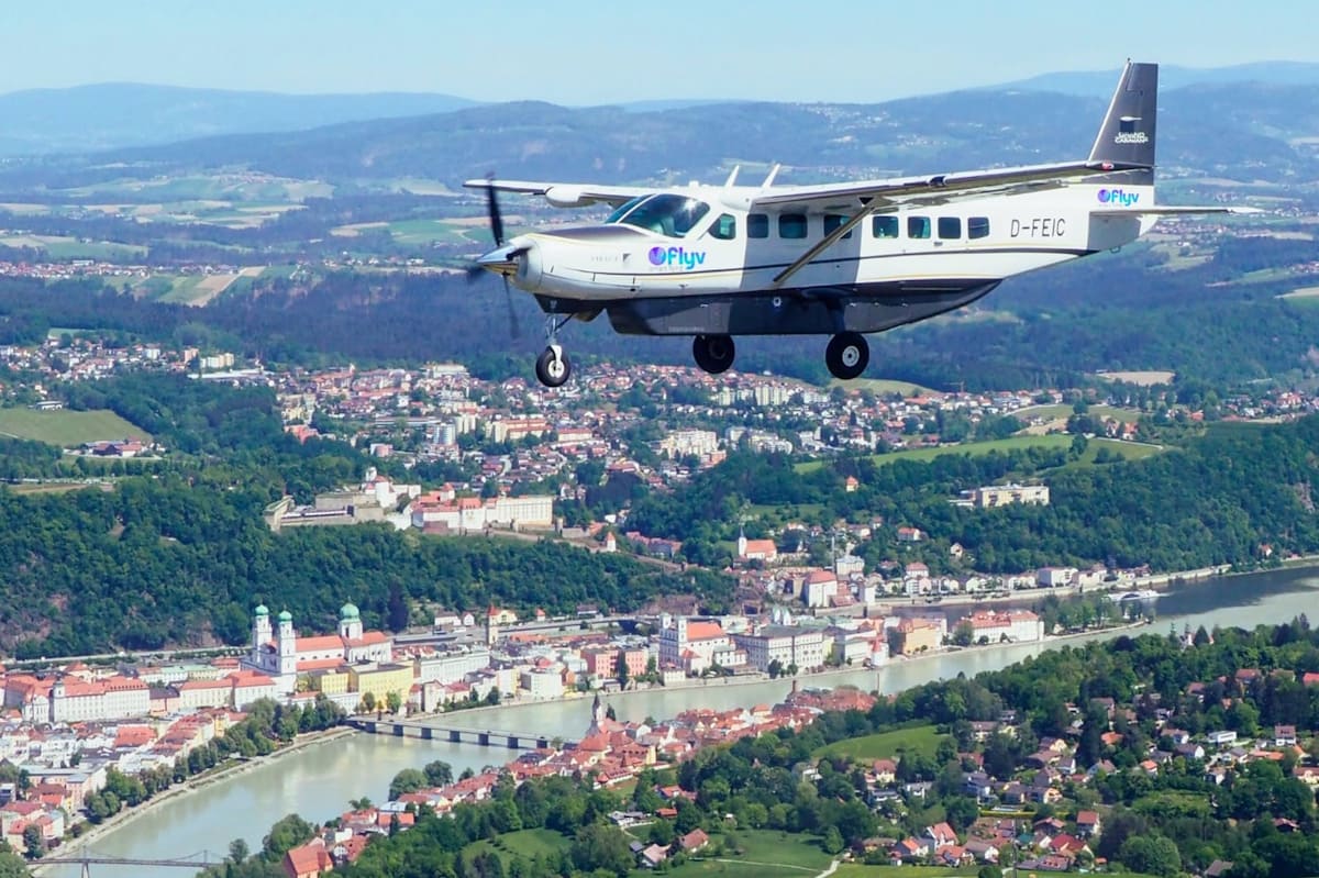Cessna Caravan im Flug