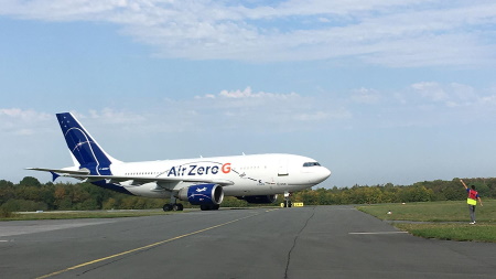 A310 ZE­RO-G nach der Lan­dung - Credit: © DLR
