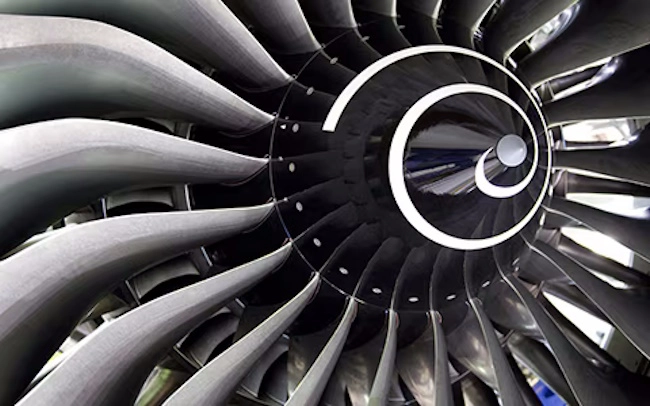 Triebwerksschaufeln von Rolls-Royce