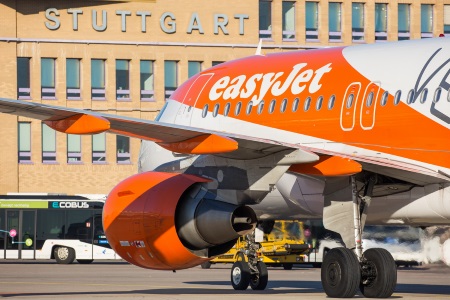 Easyjet vom Flughafen Stuttgart